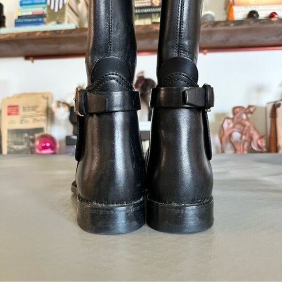 Ralph Lauren Collection Equestrian Black Riding Boots - Picture 4 of 9